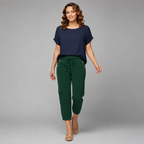Damen Cargo-Jogginghose | Elastischer Bund & Beinabschluss