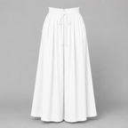 Damen Palazzo-Hose | Paperbag-Bund & Falten-Details